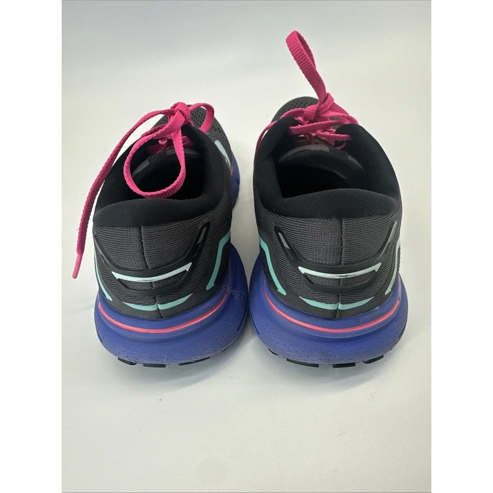 Brooks Ghost 15 Womens Running Shoes Size 8.5 Gary Pink Blue Sneakers 1203801B07 - Picture 5 of 16